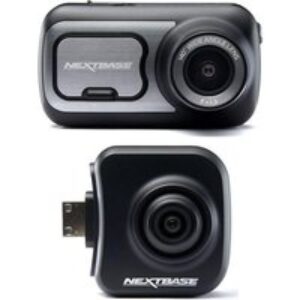 Nextbase 422GW Quad HD Dash Cam with Amazon Alexa & NBDVRS2RFCZ Full HD Rear View Dash Cam Bundle