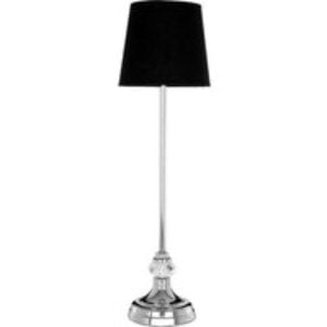 INTERIORS by Premier Ursa Table Lamp - Black & Silver