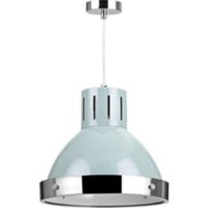 INTERIORS by Premier Vermont Bell Shaped Pendant Ceiling Light - Blue