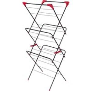 RUSSELL HOBBS LA073785EU7 Clothes Airer - Red & Black