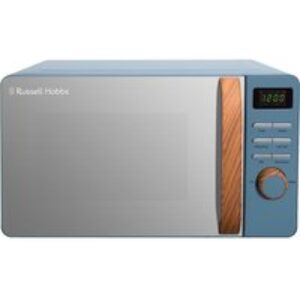 RUSSELL HOBBS Scandi RHMD714BL Solo Microwave - Blue