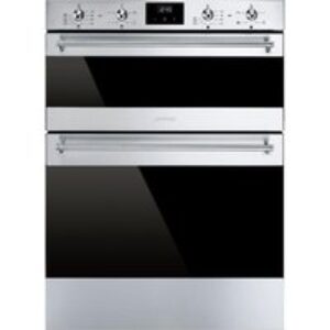 SMEG DUSF6300X Electric Built-under Double Oven - Stainless Steel