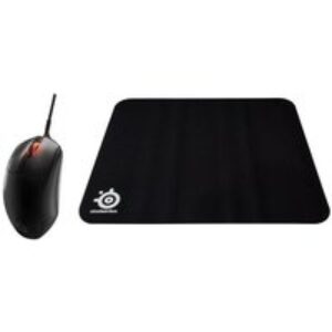 Steelseries Prime+ RGB Optical Gaming Mouse & Gaming Surface Bundle