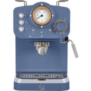 SWAN Nordic Pump Espresso SK22110BLUN Coffee Machine - Blue
