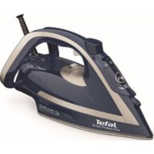TEFAL Smart Protect Plus FV6872G0 Steam Iron  Blue & Silver