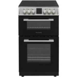 MONTPELLIER MDOC50FS 50 cm Electric Ceramic Cooker - Silver