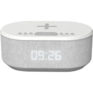 I-BOX Dawn 79224PI/03 FM Bluetooth Clock Radio - White