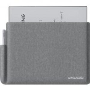 REMARKABLE Polymer Weave Folio Case - Grey
