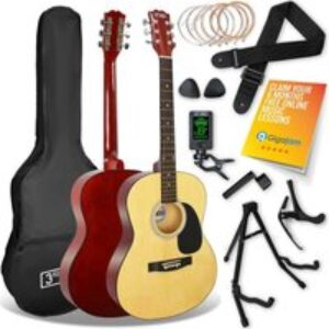 3RD AVENUE STX10 Acoustic Guitar Premium Bundle - Natural
