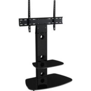 Avf Reflections Lucerne FSL700LUCB 700 mm TV Stand with Bracket - Black