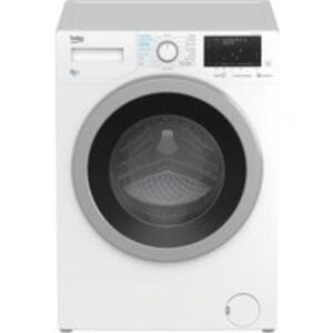 BEKO Pro RecycledTub WDEX8540430W Bluetooth 8 kg Washer Dryer - White