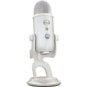 BLUE Yeti Aurora USB Streaming Microphone - White Mist