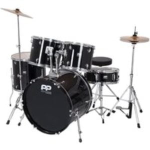 PP DRUMS PP250BLK 5 Piece Drum Kit - Black