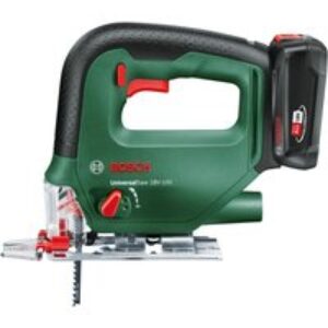 BOSCH UniversalSaw 18V-100 Cordless Jigsaw with 1 Battery