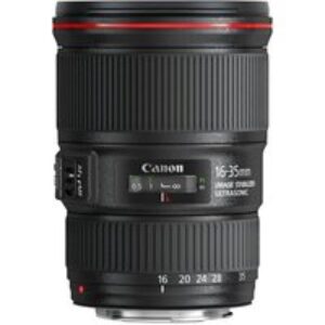 CANON EF 16-35 mm f/4L USM IS Wide-angle Zoom Lens - Black