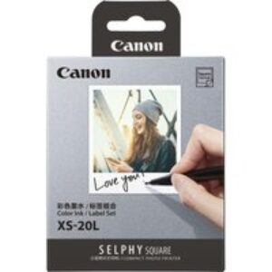 CANON XS-20L 72 x 85 mm Photo Paper & Ink Set - 20 Sheets