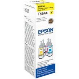 EPSON T6644 Yellow Ecotank Ink Bottle - 70 ml
