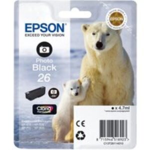 EPSON Polar Bear T2611 Photo Black Ink Cartridge