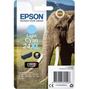 EPSON Elephant 24XL Light Cyan Ink Cartridge