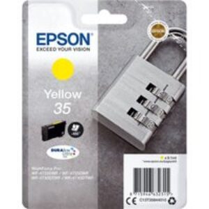Epson 35 Padlock Yellow Ink Cartridge