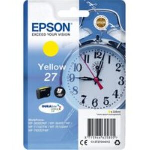 EPSON Alarm Clock 27 Yellow Ink Cartridge
