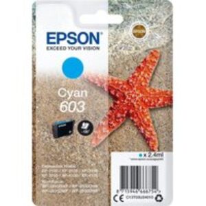 EPSON 603 Starfish Cyan Ink Cartridge