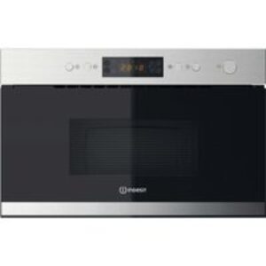 INDESIT MWI 3213 IX UK Built-in Microwave with Grill - Stainless Steel