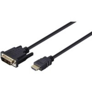 LOGIK LHDMDVI23 DVI to HDMI Cable - 1.8 m