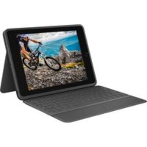 LOGITECH Rugged 10.2 iPad Keyboard Folio - Black