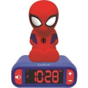 LEXIBOOK RL800SP Nightlight Alarm Clock - Spider-Man