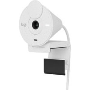 LOGITECH Brio 300 Full HD Webcam - Off-White