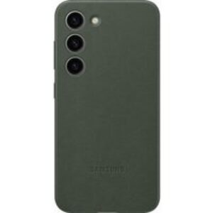 SAMSUNG Galaxy S23 Leather Case - Green