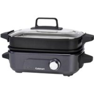 CUISINART Style Collection Cook In GRMC3U Multicooker - Black & Grey