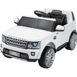 XOOTZ Land Rover Discovery 4 Kids' Electric Ride-On Car - White