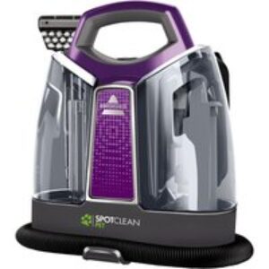 BISSELL SpotClean Pet 36982 Carpet Cleaner - Grey & Purple