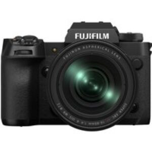 FUJIFILM X-H2 Mirrorless Camera with FUJINON XF 16-80 mm f/4 R OIS WR Lens