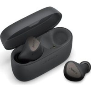 JABRA Elite 4 Wireless Bluetooth Noise-Cancelling Earbuds - Dark Grey