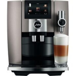 JURA J8 Smart Bean to Cup Coffee Machine - Midnight Silver
