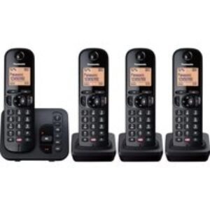 PANASONIC KX-TGC264EB Cordless Phone - Quad Handsets