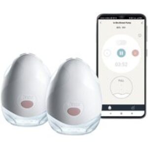 TOMMEE TIPPEE Made for Me Double Wearable Breast Pump - White