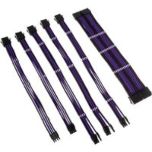 KOLINK Coreu0026tradeAdept Power Extension Cable Kit - Black & Purple
