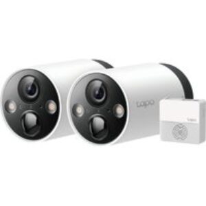TP-LINK Tapo C420S2 2K Quad HD WiFi Security Camera Kit - 2 Cameras