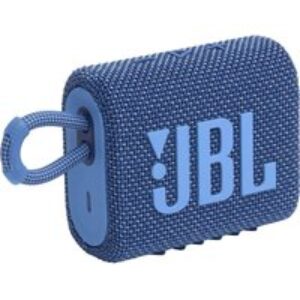 JBL Go 3 Eco Portable Bluetooth Speaker - Blue