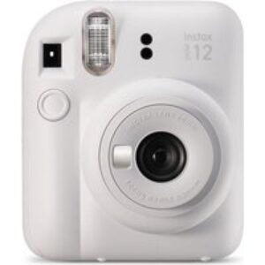 INSTAX mini 12 Instant Camera - Clay White