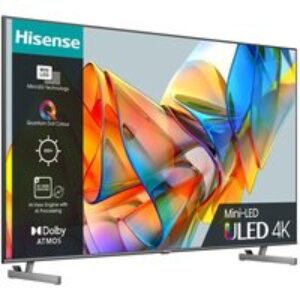 65" HISENSE 65U6KQTUK  Smart 4K Ultra HD HDR Mini-LED TV with Amazon Alexa