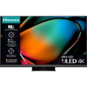 55" HISENSE 55U8KQTUK  Smart 4K Ultra HD HDR Mini-LED TV with Amazon Alexa