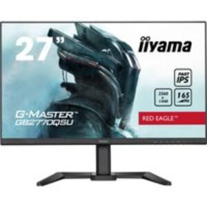 IIYAMA G-MASTER Red Eagle GB2770QSU-B5 Quad HD 27" IPS LCD Gaming Monitor - Black
