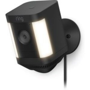 RING Spotlight Cam Plus Full HD 1080p WiFi Security Camera - Black