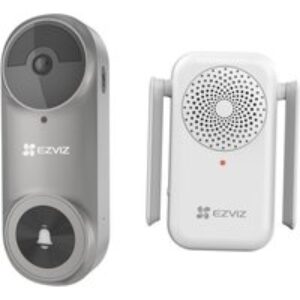 EZVIZ DB2 Wireless Video Doorbell Kit - Grey
