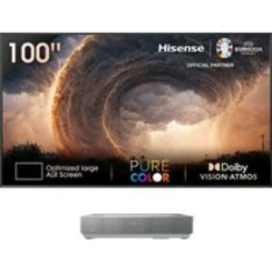 HISENSE 100L5HTUKD Smart 4K Ultra HD HDR Laser TV with Amazon Alexa